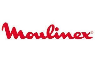 Logotipo de Moulinex en letras rojas sobre fondo blanco.