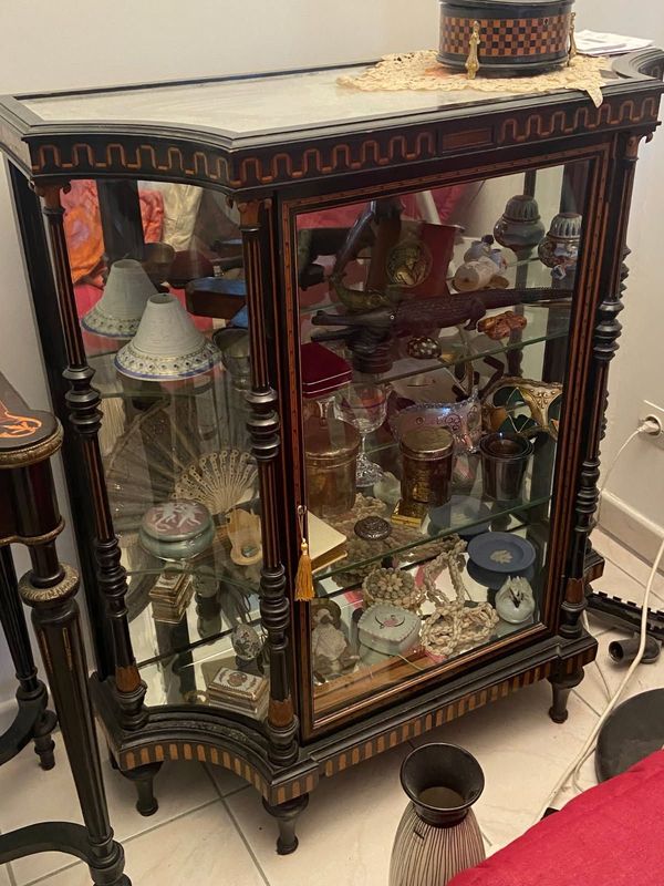 Beau meuble vitrine ancien