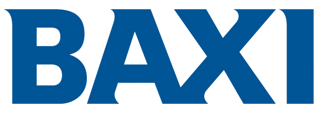 La palabra baxi está escrita en letras azules sobre un fondo blanco.