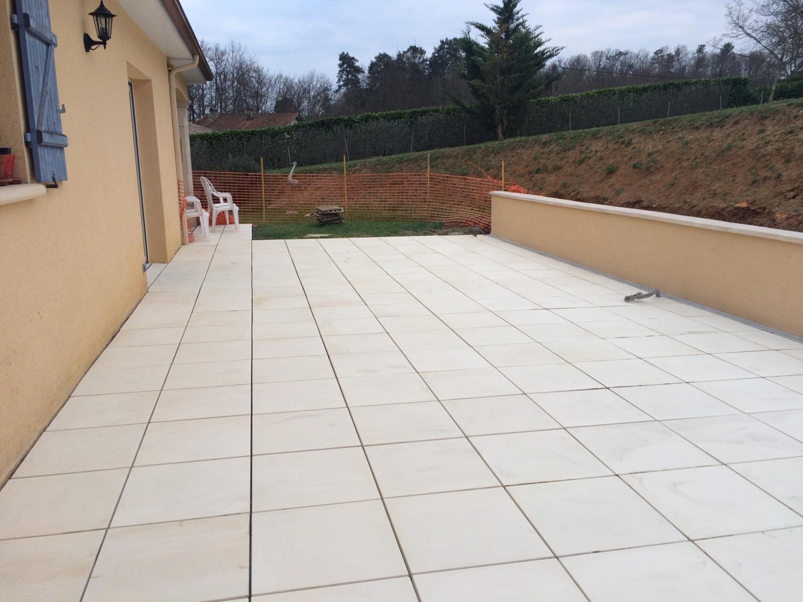 Terrasse en création