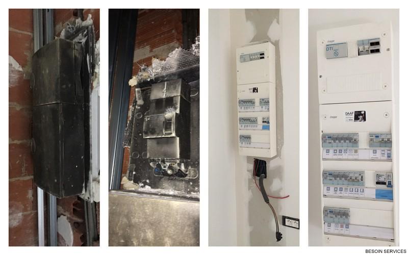 Remise aux normes du compteur électrique