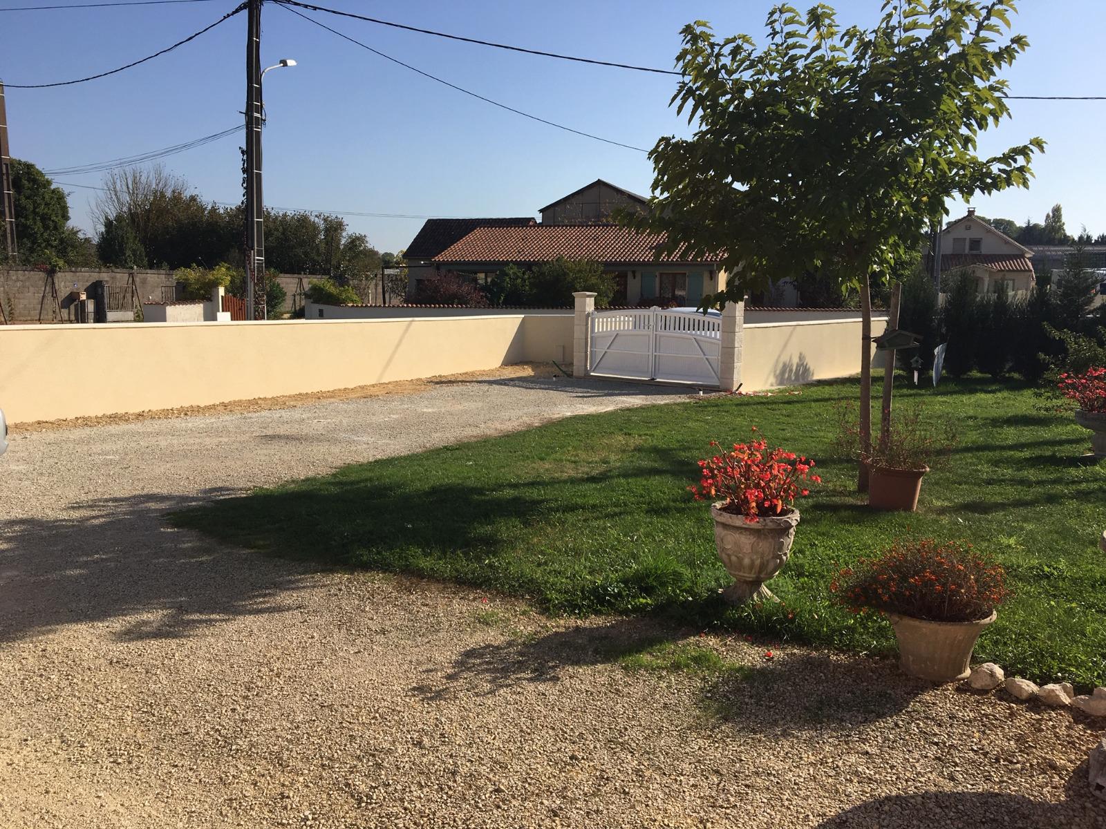 Rénovation d'une allée