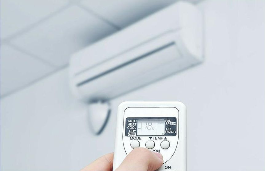 Climatisation avec une télécommande