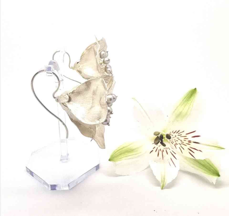 Ohrhänger mit Blüten