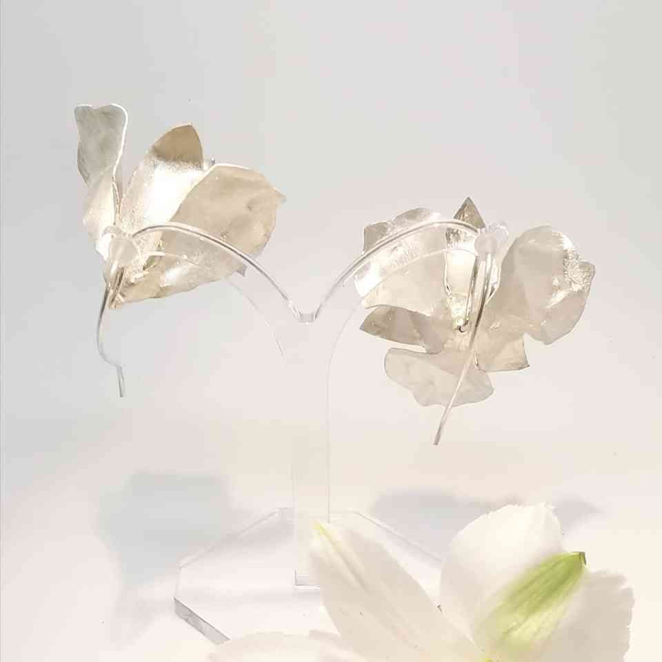 Ohrhänger mit Blüten