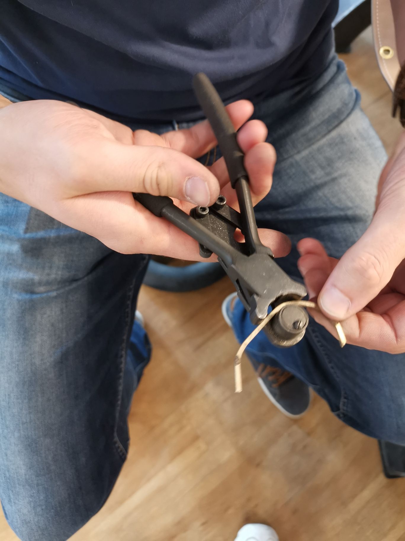 Trauringe selber schmieden