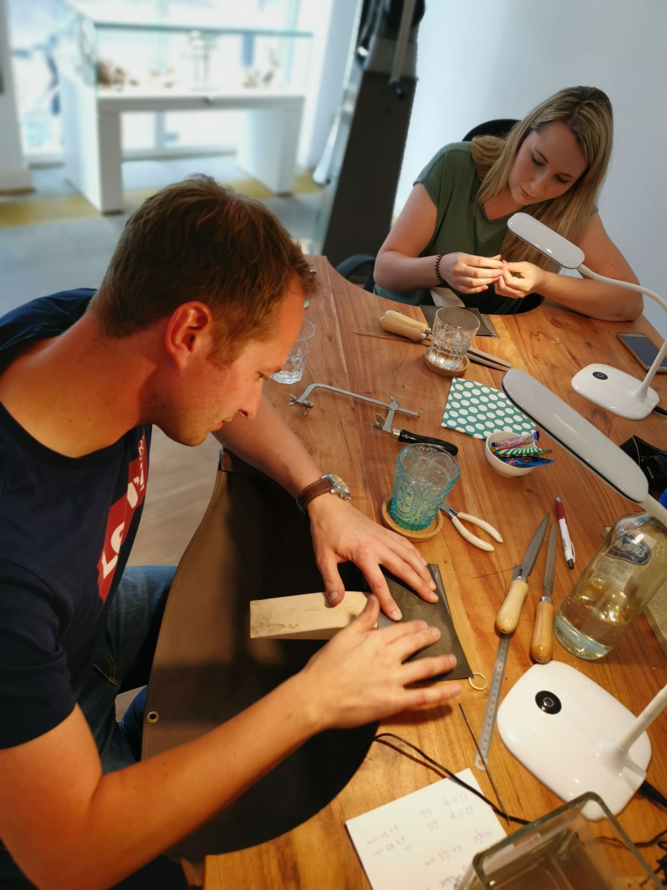 Trauringe selber schmieden