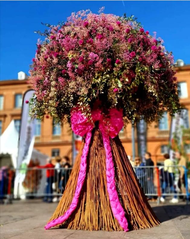 bouquet grandeur nature