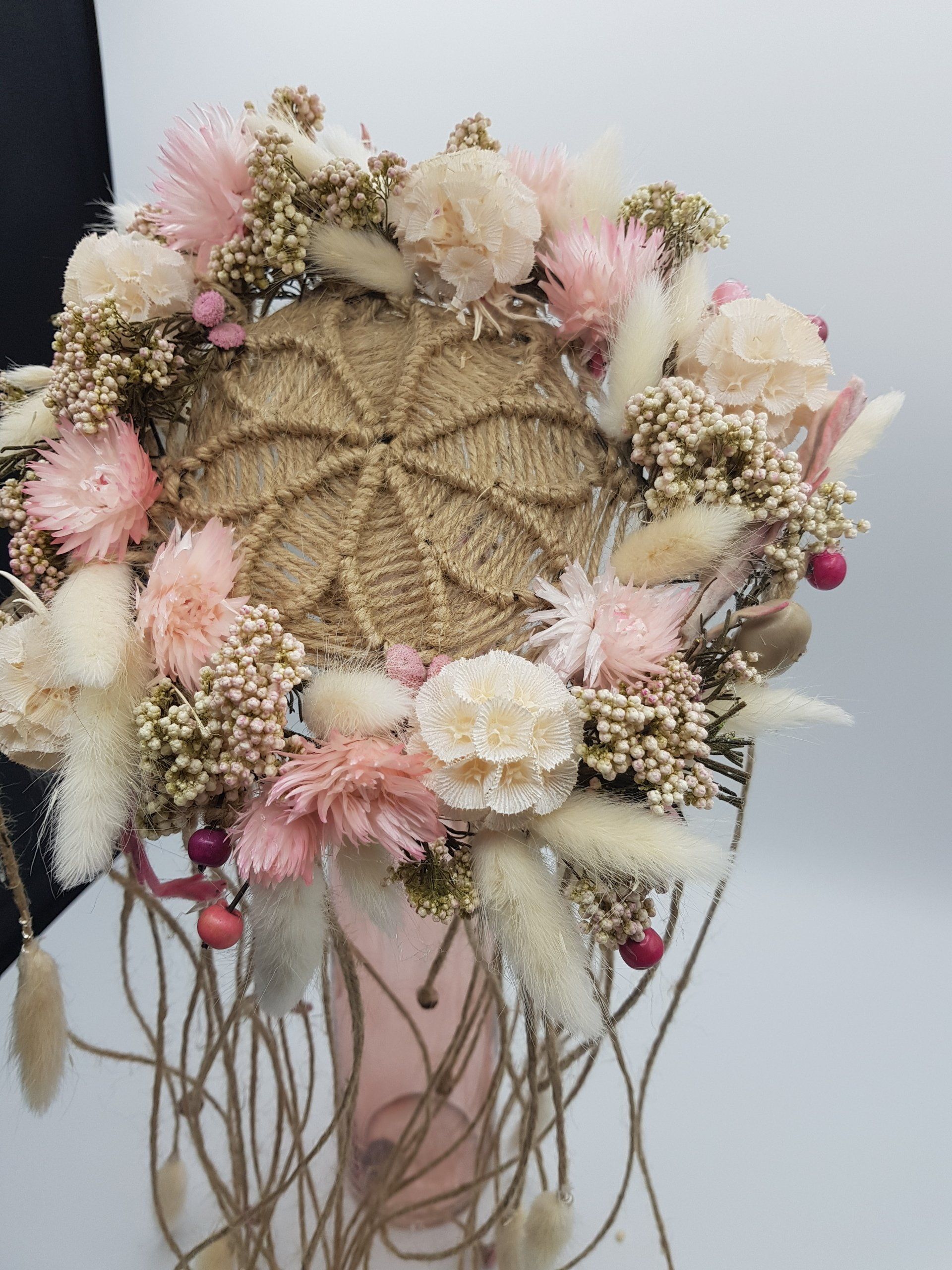 Création florale rose