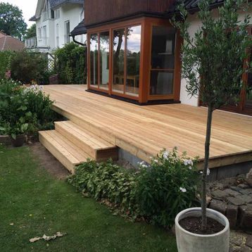 Terrasse Dachgerüst