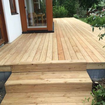 Terrasse Dachgerüst