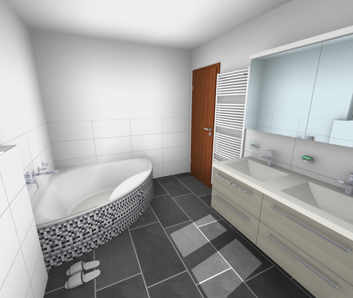 Dachgeschoss Bad Dusche WC - Brüesch AG