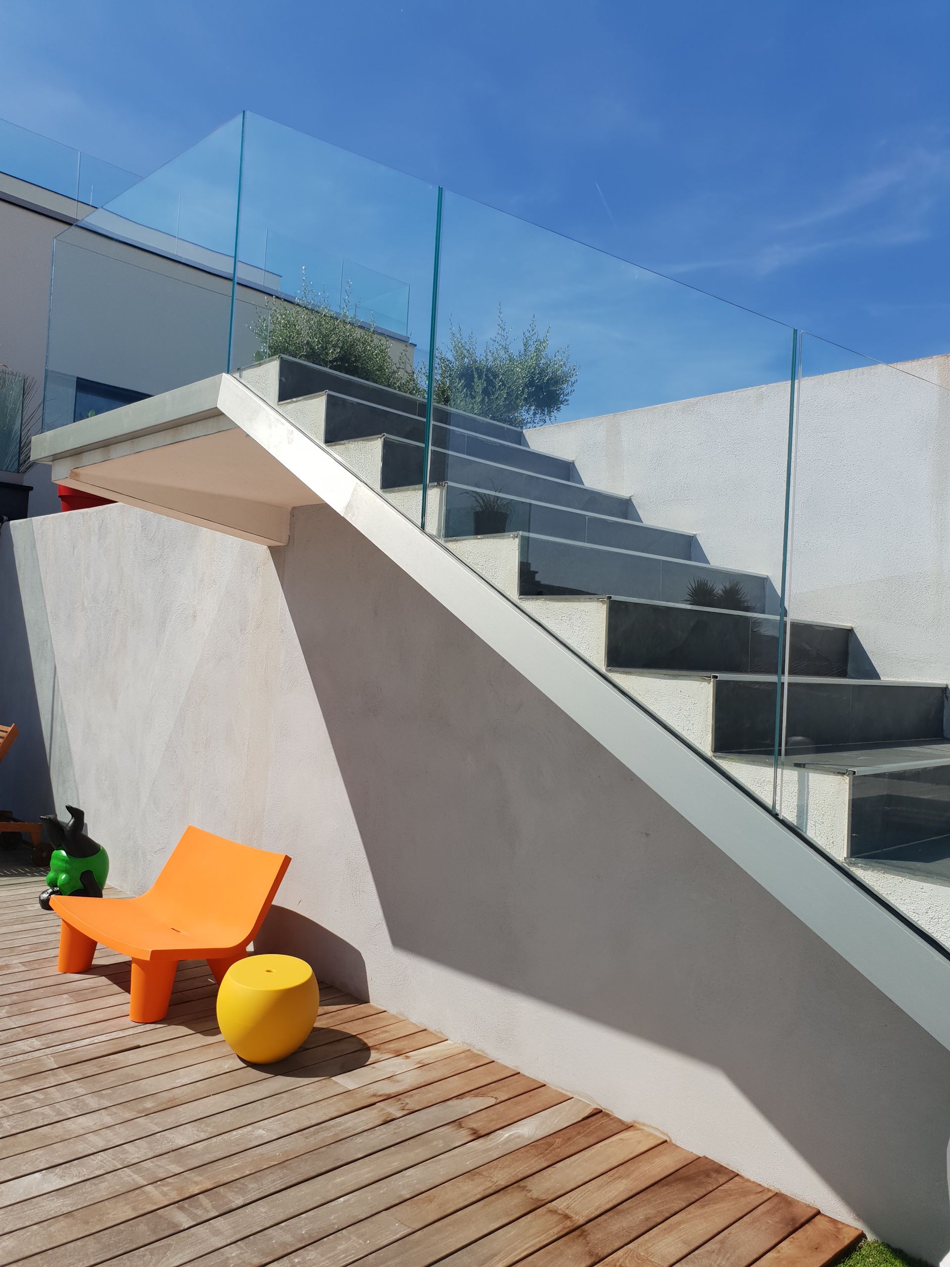 Garde-corps en verre