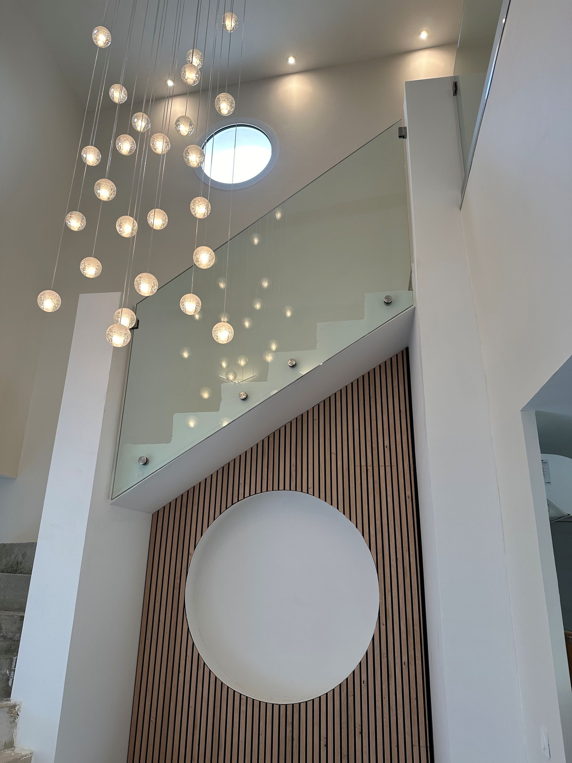 Garde corps en verre