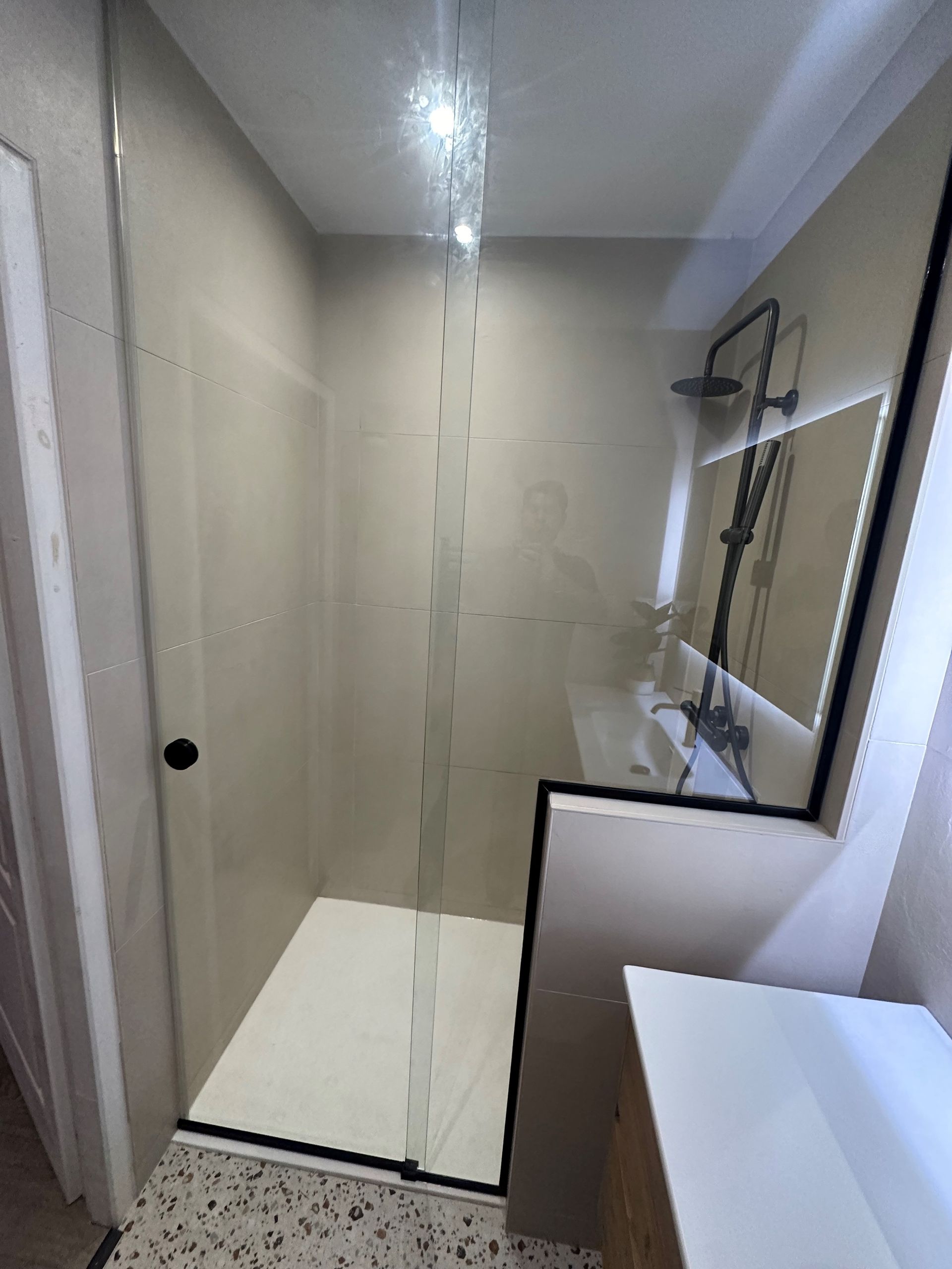 Paroi de douche sur mesure