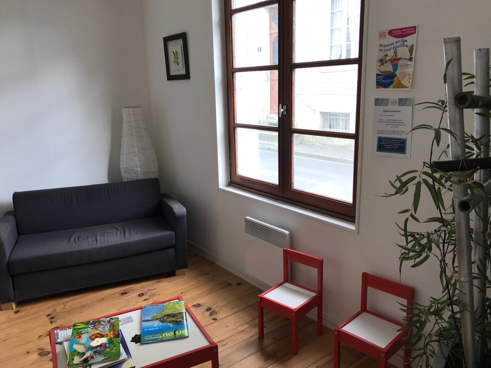 Salle d'attente du cabinet