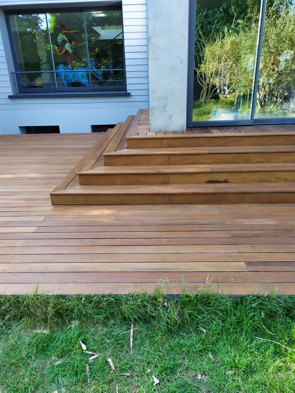 Terrasse et escalier