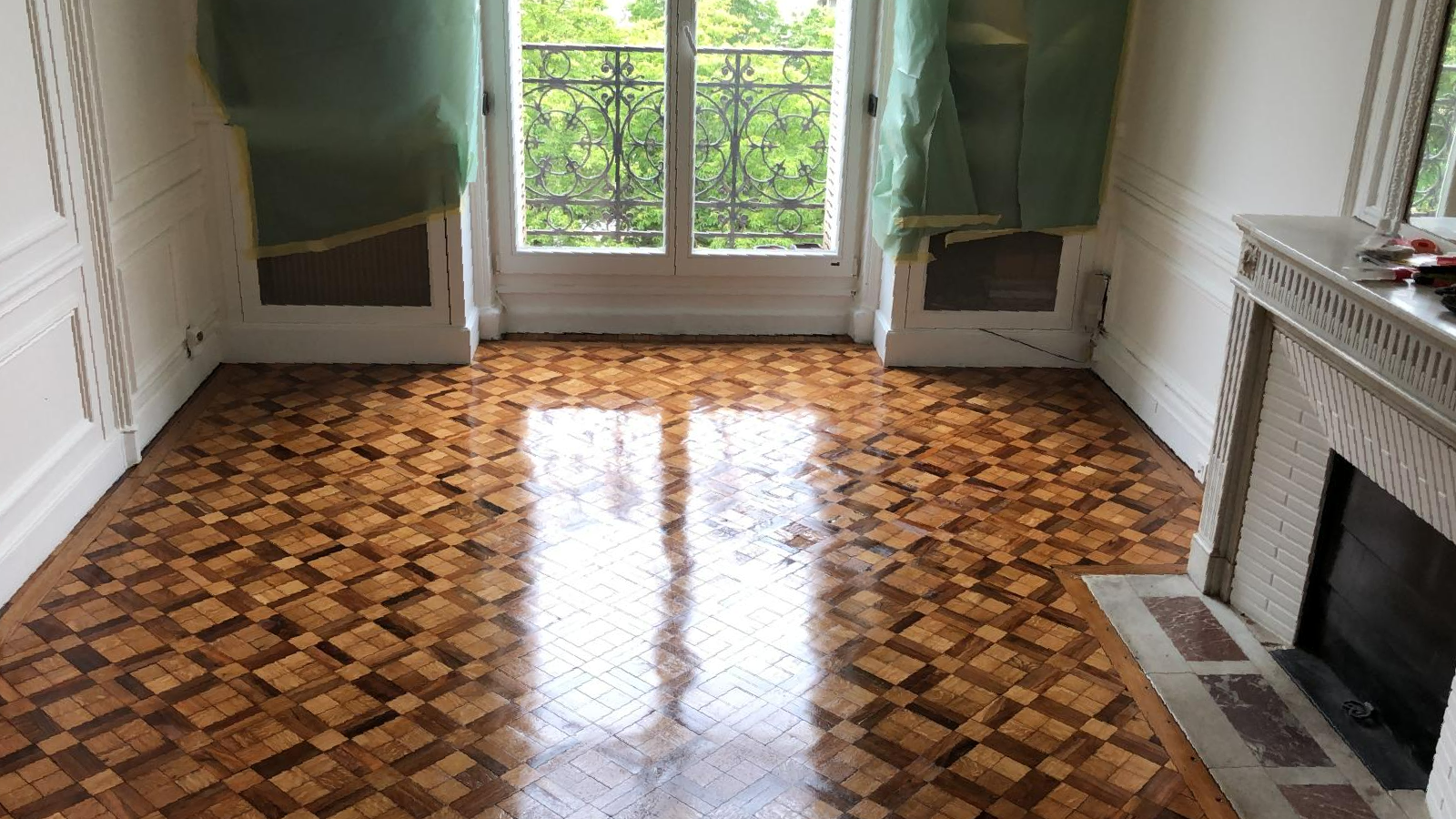 Parquet restauré