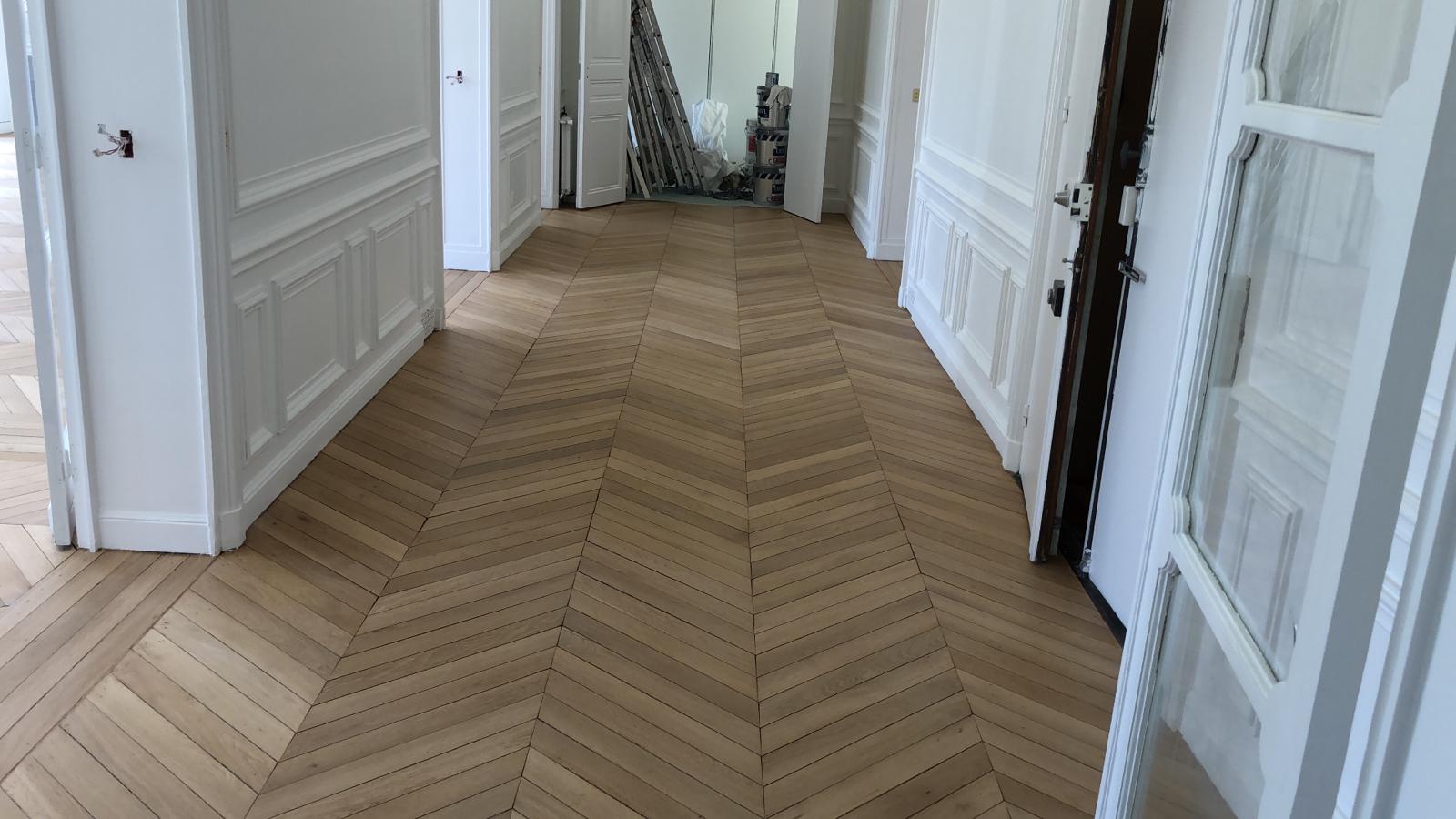 pose de parquet en langeron