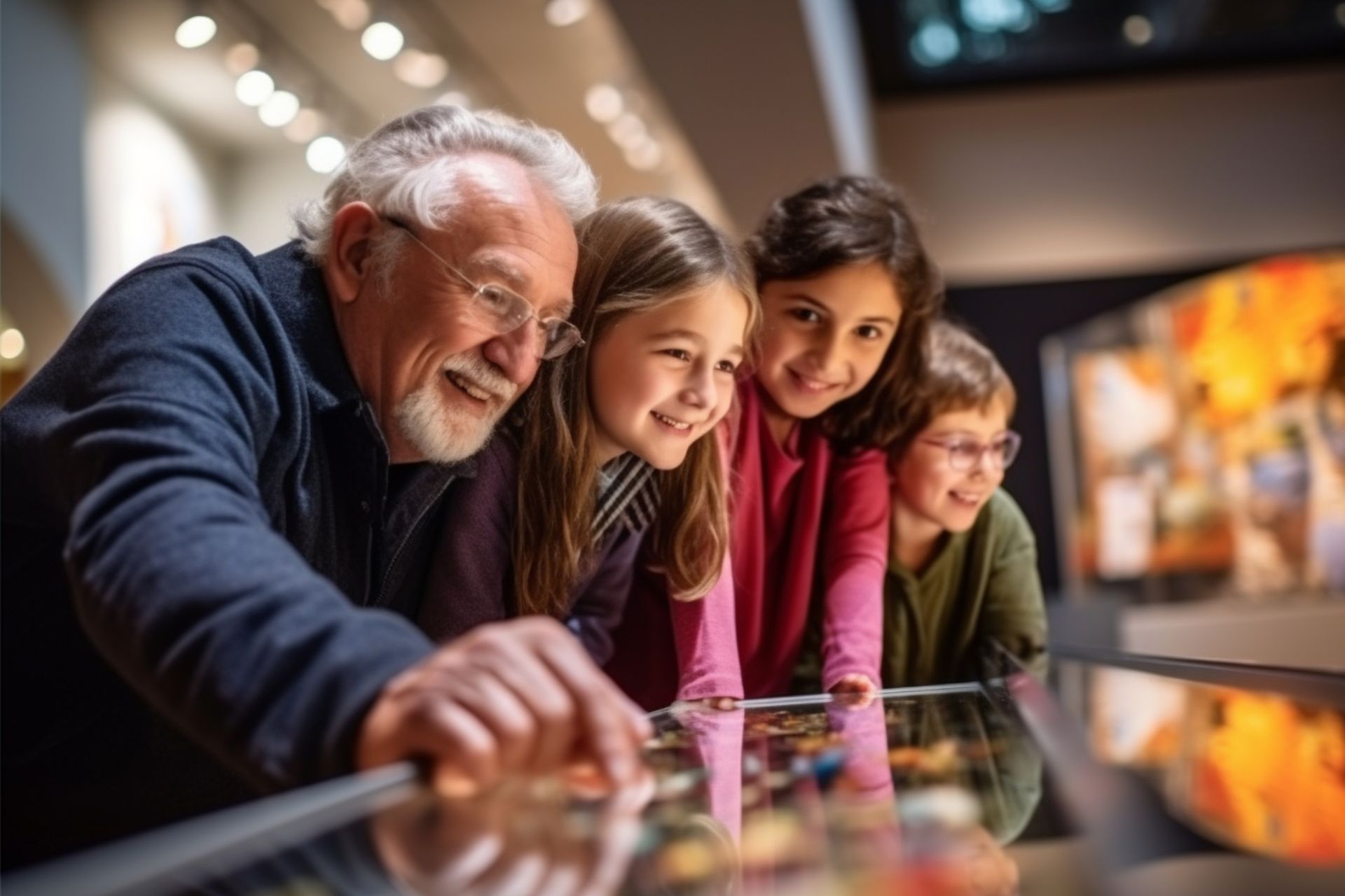 Sortie en famille dans un musée de Paris