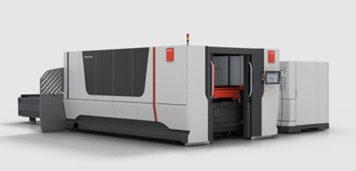 Une machine laser découpe