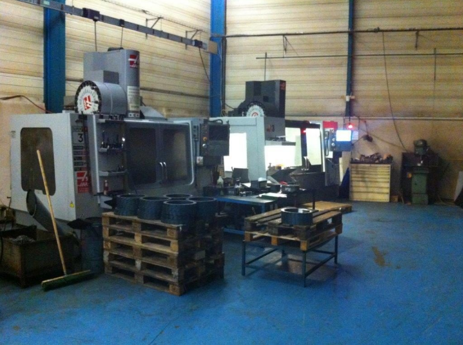 Centre d'usinage de l'entreprise Arcode