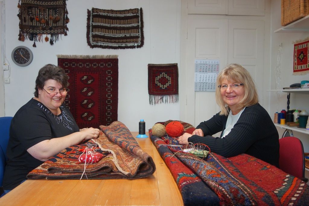 Annemarie Hänseler und Silvia König