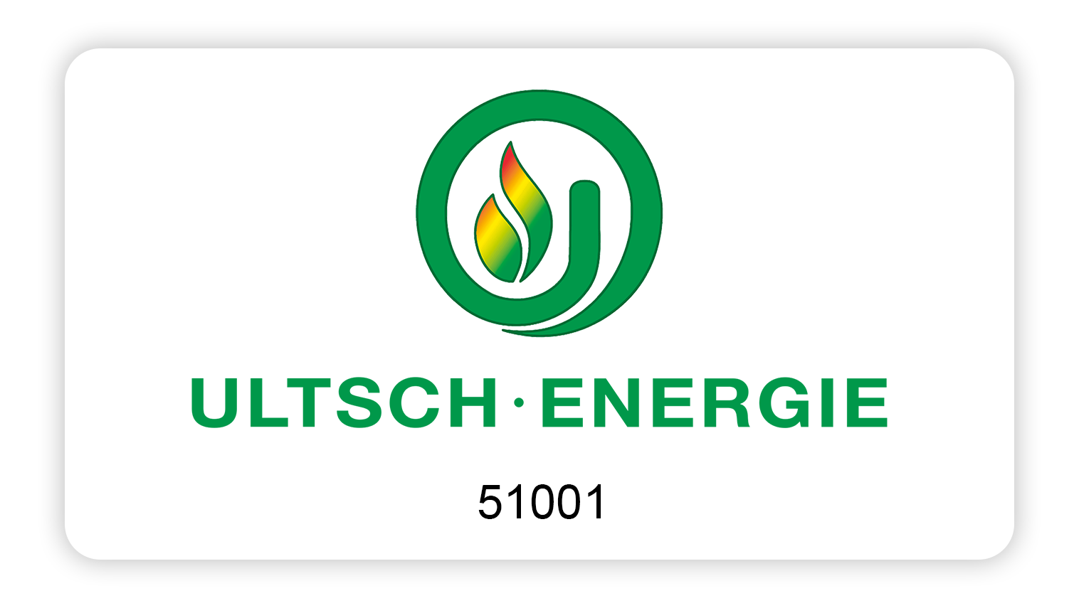 Tankkarte von Ultsch Energie
