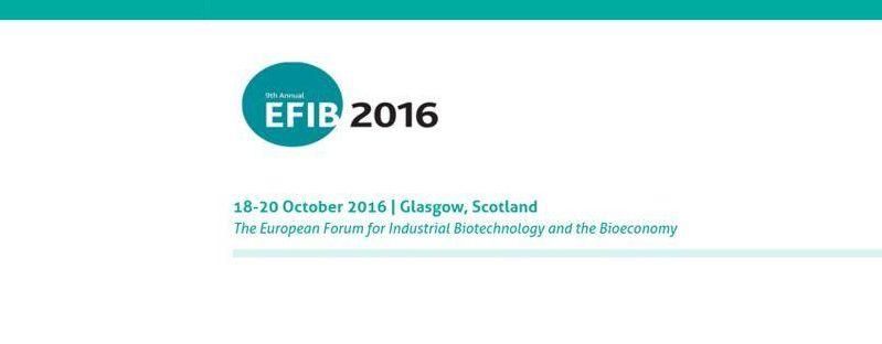 Ein Logo für eine Konferenz namens EFIB 2016 in Schottland.