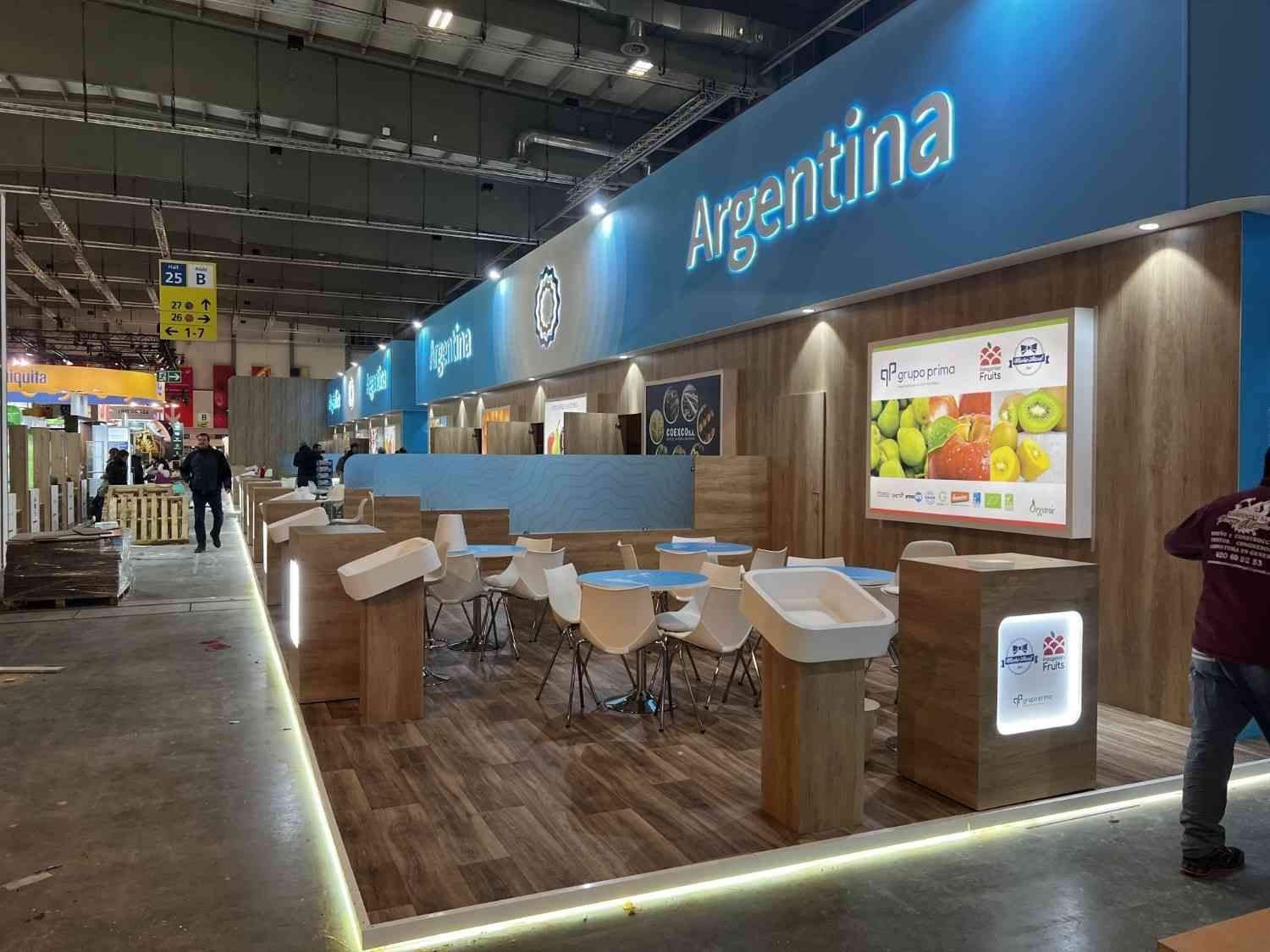 Puesto gastronómico de Argentina