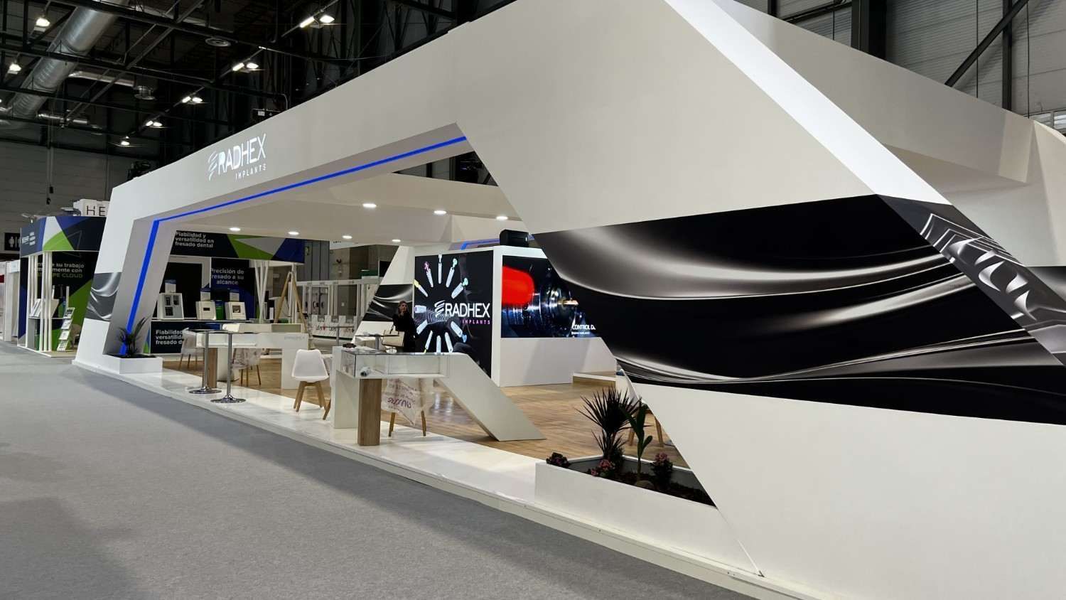 Stand moderno para feria comercial
