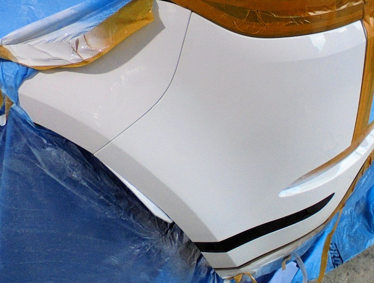 fertige Lackreparatur