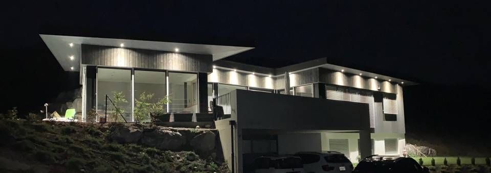 éclairage de maison