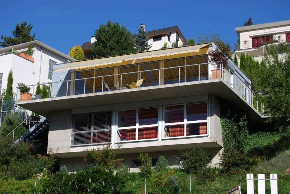 maison d'architecte style chalet