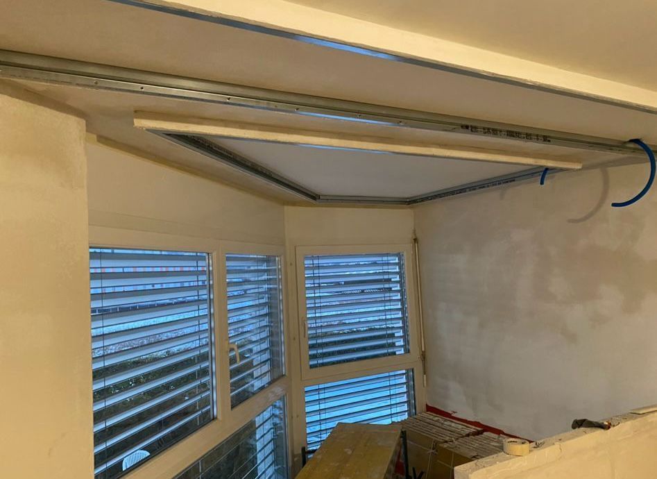 Pose de faux plafond