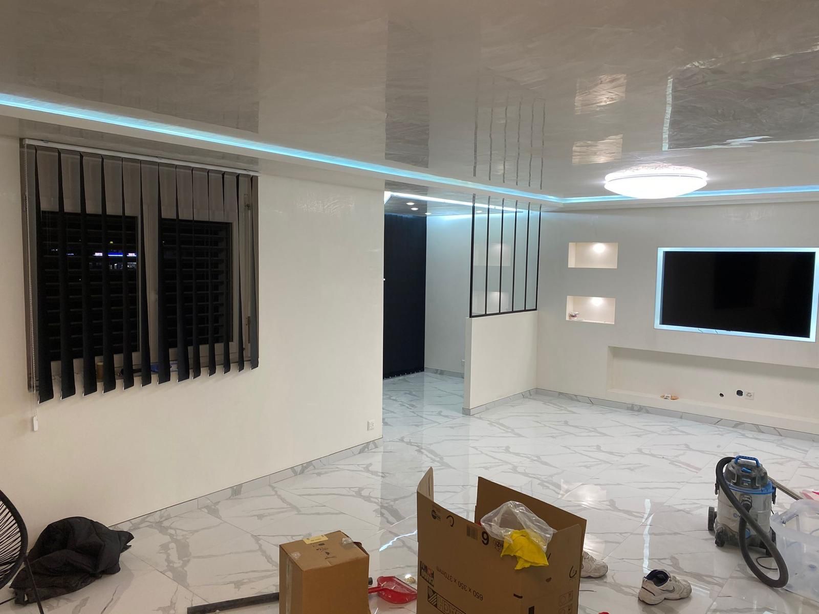 Intérieur d'une maison rénovée