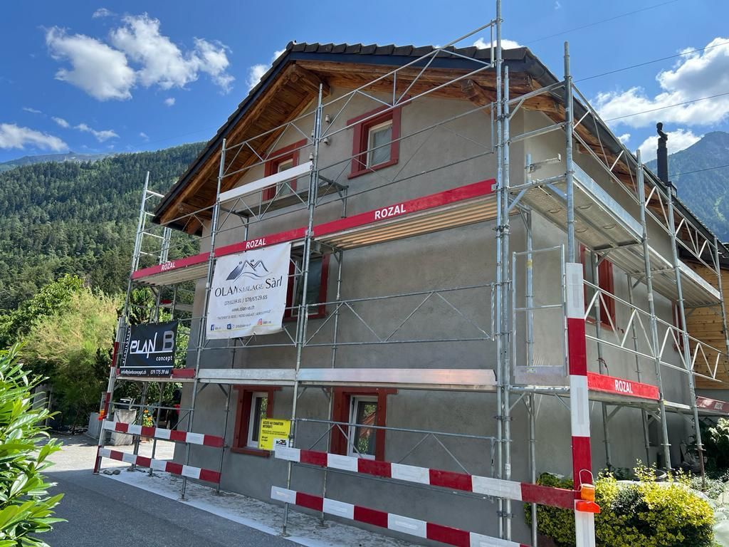 Réfection de bâtiment - façade