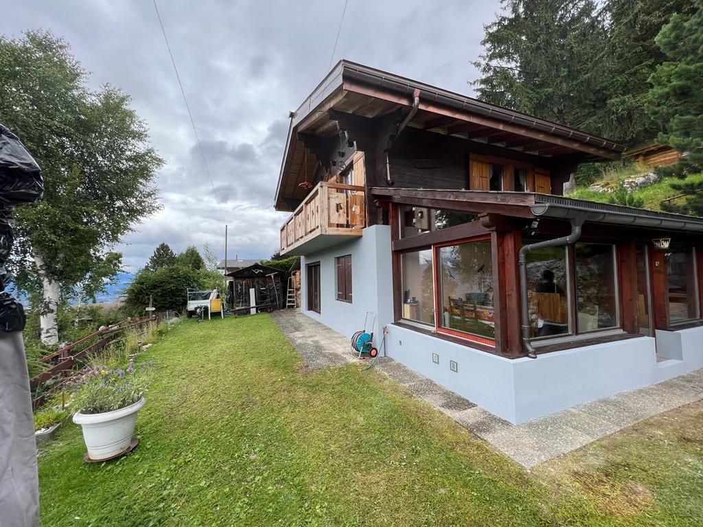 Chalet après rénovation de façade