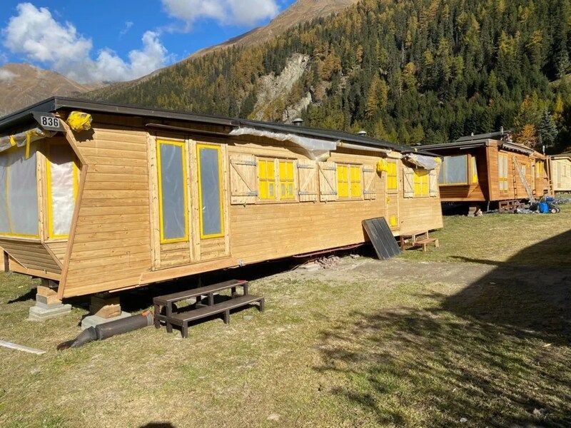 travaux de sablage su maison en bois