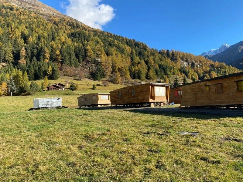 Chalet en bois à sabler