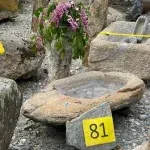 bassin et fontaine en pierre