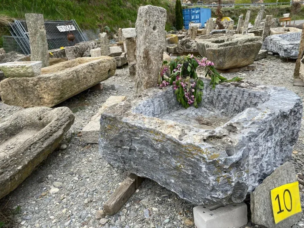 Pierre naturelle, fabrication de fontaine