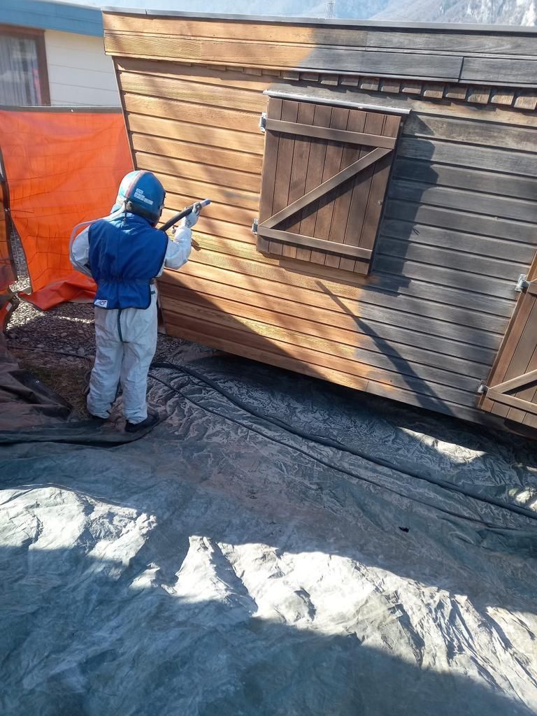 Réfection du bois grâce au sablage