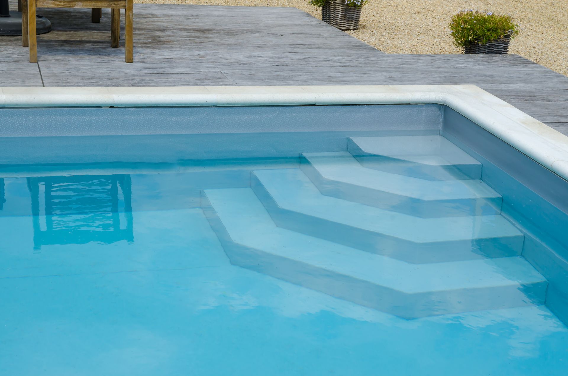 Piscine maçonnée