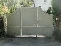 portail en fer forgé