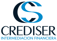 Logotipo de CREDISER con una &ldquo;C&rdquo; y una &ldquo;S&rdquo; estilizadas en azul y negro sobre &ldquo;CREDISER INTERMEDIACION FINANCIERA&rdquo;