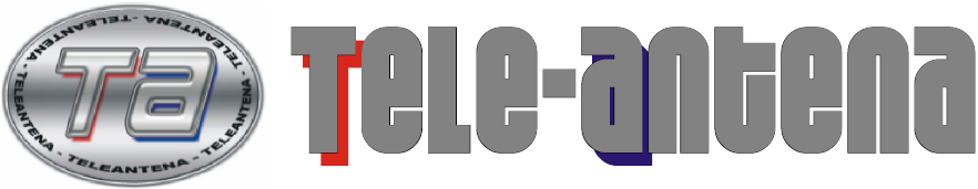 Logotipo de la empresa Teleantena S. Mantenimiento SL, que presenta un emblema 