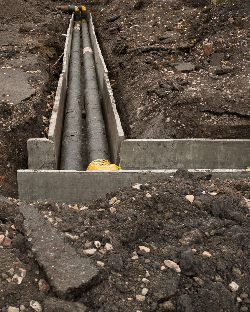 Terrassement d'un terrain à Vernon
