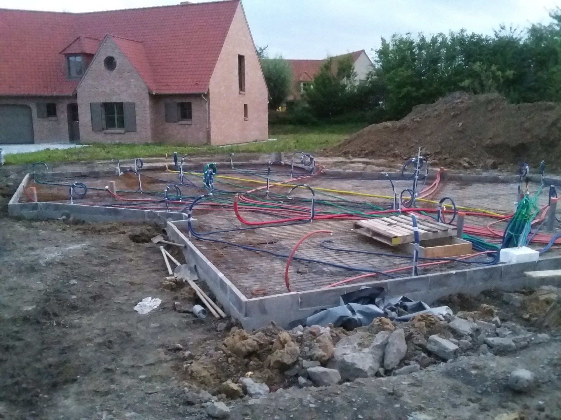 préparation électrique sol