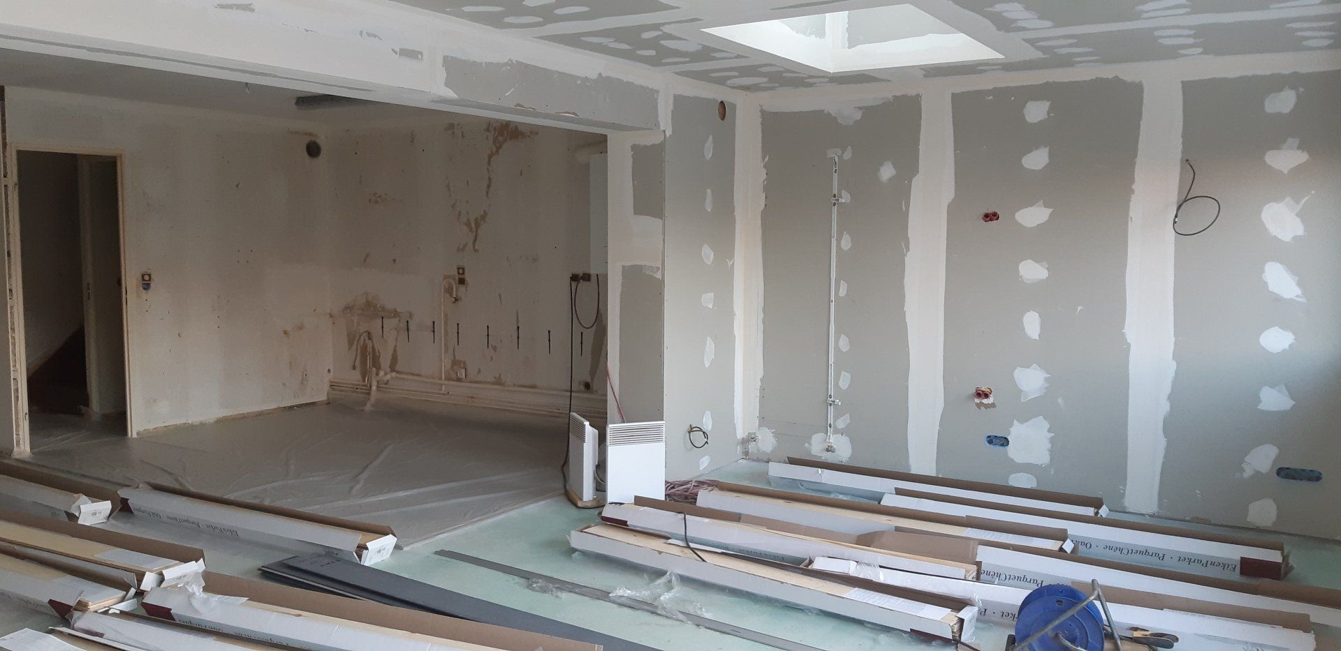 travaux neuf électricité